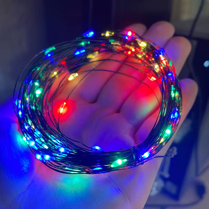 La meilleure lumière LED 5-30M Blanche Chaude, parfaite pour sublimer votre sapin de Noël 2025