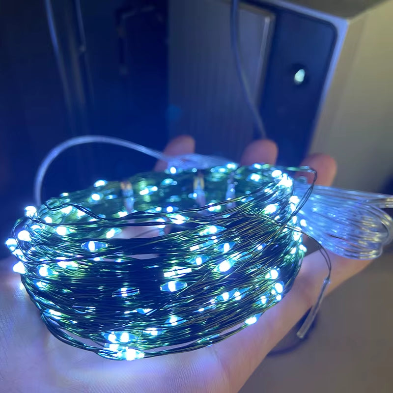 La meilleure lumière LED 5-30M Blanche Chaude, parfaite pour sublimer votre sapin de Noël 2025